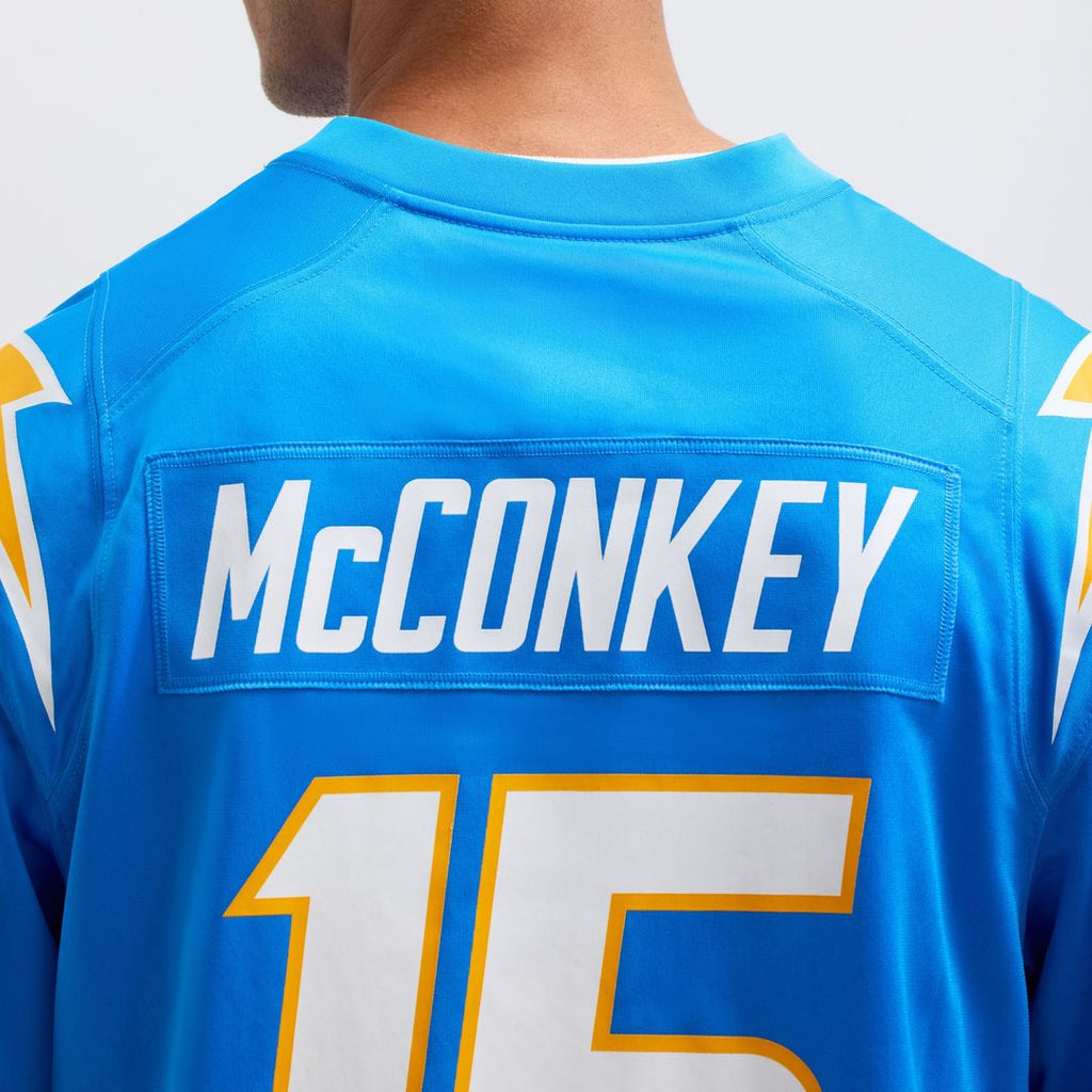 Ladd McConkey Los Angeles Chargers Alternate Charger Power Game Player Jersey - Gold