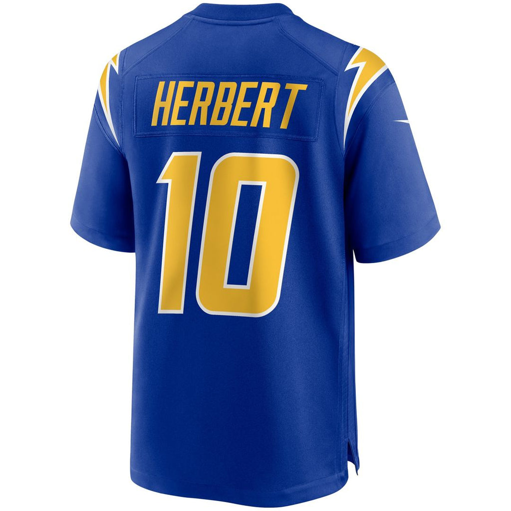 Justin Herbert Los Angeles Chargers Alternate Game Jersey - Navy