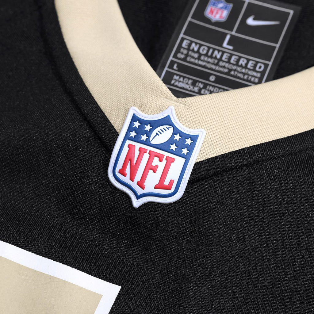 Mason Pline New Orleans Saints Team Game Jersey - Black