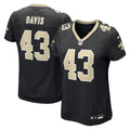 Michael Davis New Orleans Saints Women's Team Game Jersey - Black