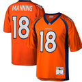 Peyton Manning Denver Broncos Mitchell & Ness Big & Tall 2015 Retired Player Replica Jersey - Orange