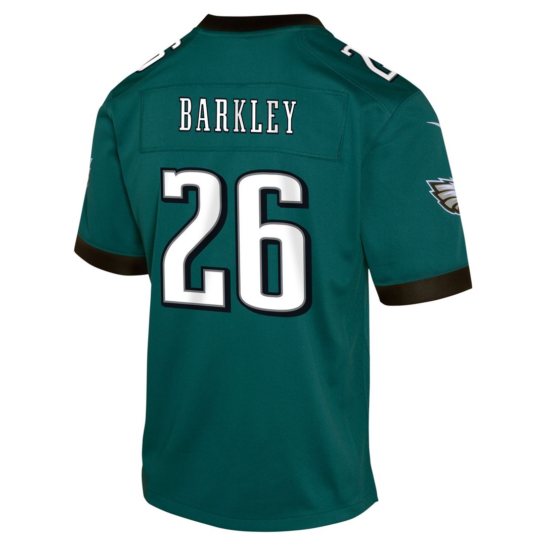 Saquon Barkley Philadelphia Eagles Youth Game Jersey - Green