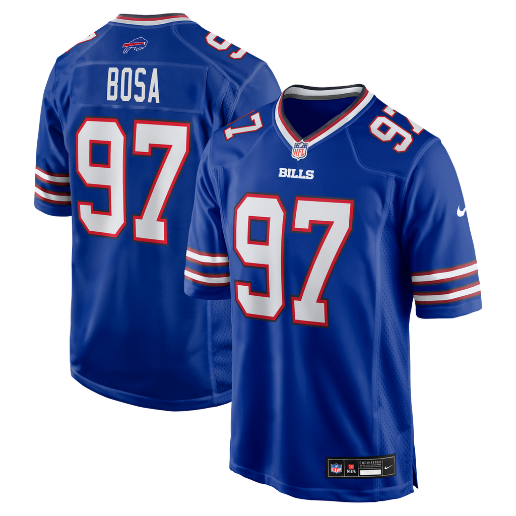 Joey Bosa Buffalo Bills Game Player Jersey - Royal