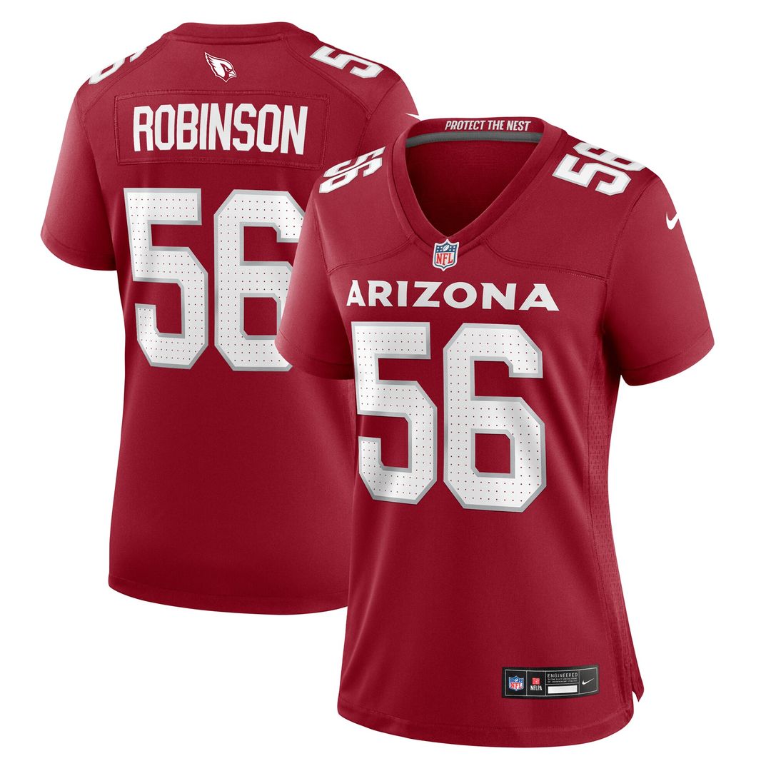 Darius Robinson Arizona Cardinals Women's Game Jersey - Cardinal