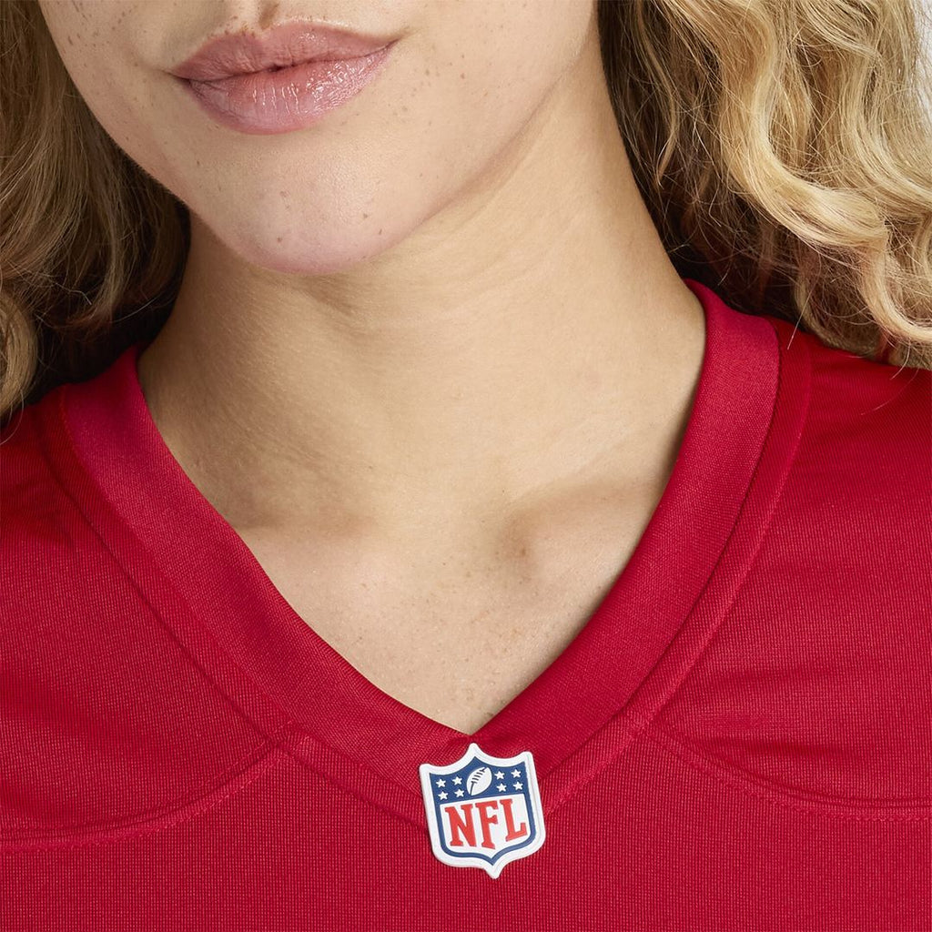Jon Weeks San Francisco 49ers Women's Team Game Jersey - Scarlet