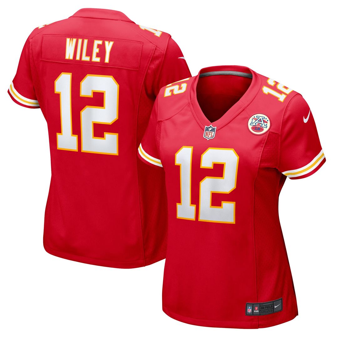 Jared Wiley Kansas City Chiefs Women's Game Jersey - Red