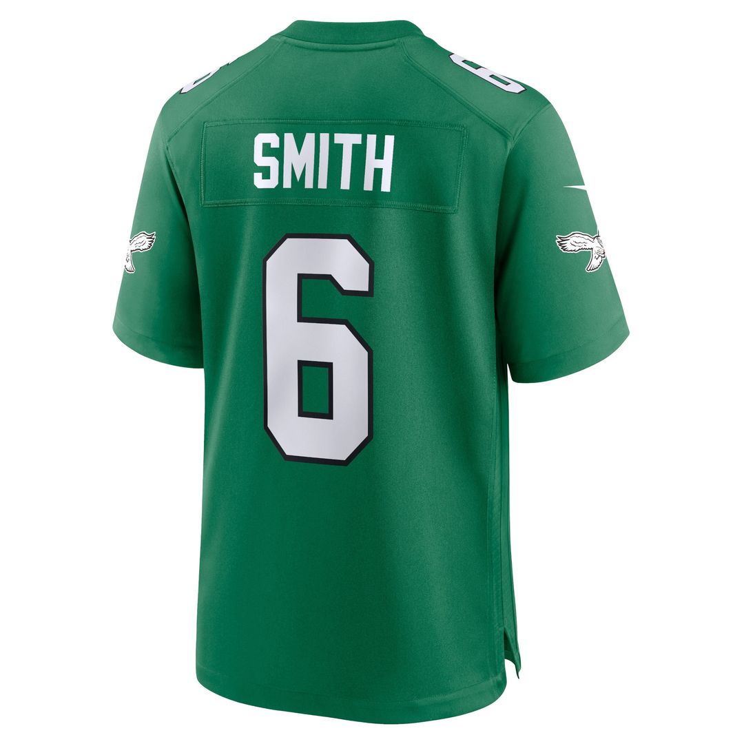 DeVonta Smith Philadelphia Eagles Youth Game Jersey - Kelly Green