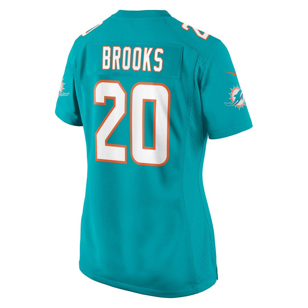 Jordyn Brooks Miami Dolphins Women's Game Jersey - Aqua