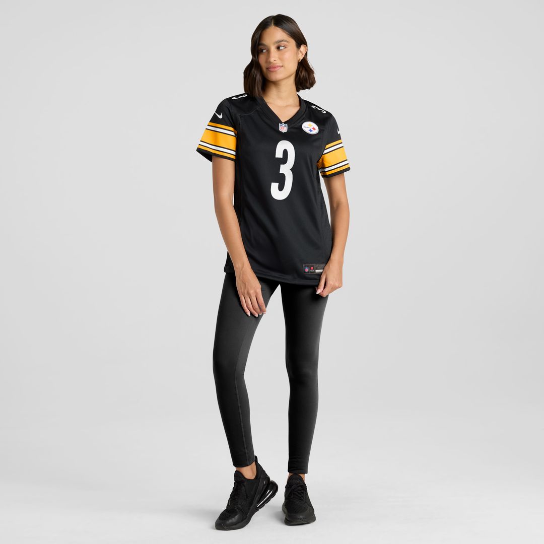 Jaquan Brisker Pittsburgh Steelers Women's Team Game Jersey - Black