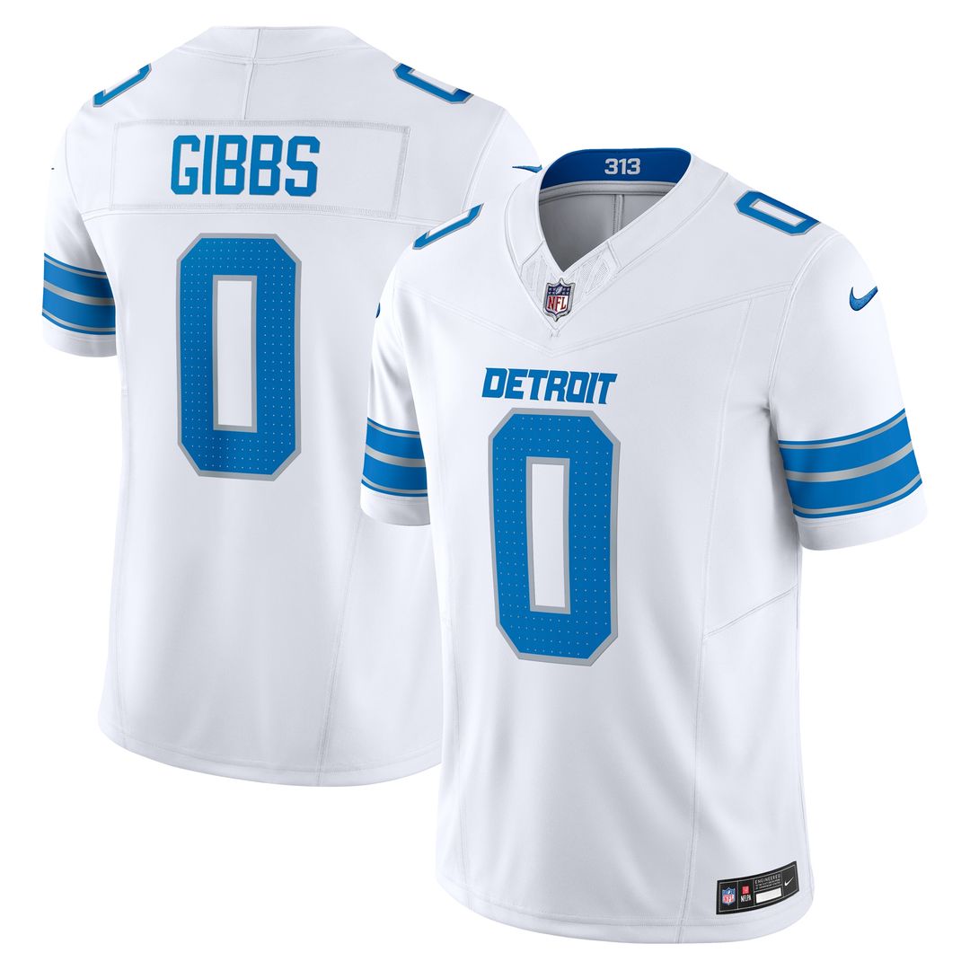 Jahmyr Gibbs Detroit Lions 2nd Alternate Vapor F.U.S.E. Limited Jersey - Black