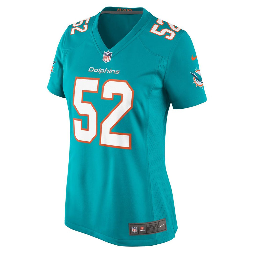 Patrick Paul Miami Dolphins Women's Game Jersey - Aqua