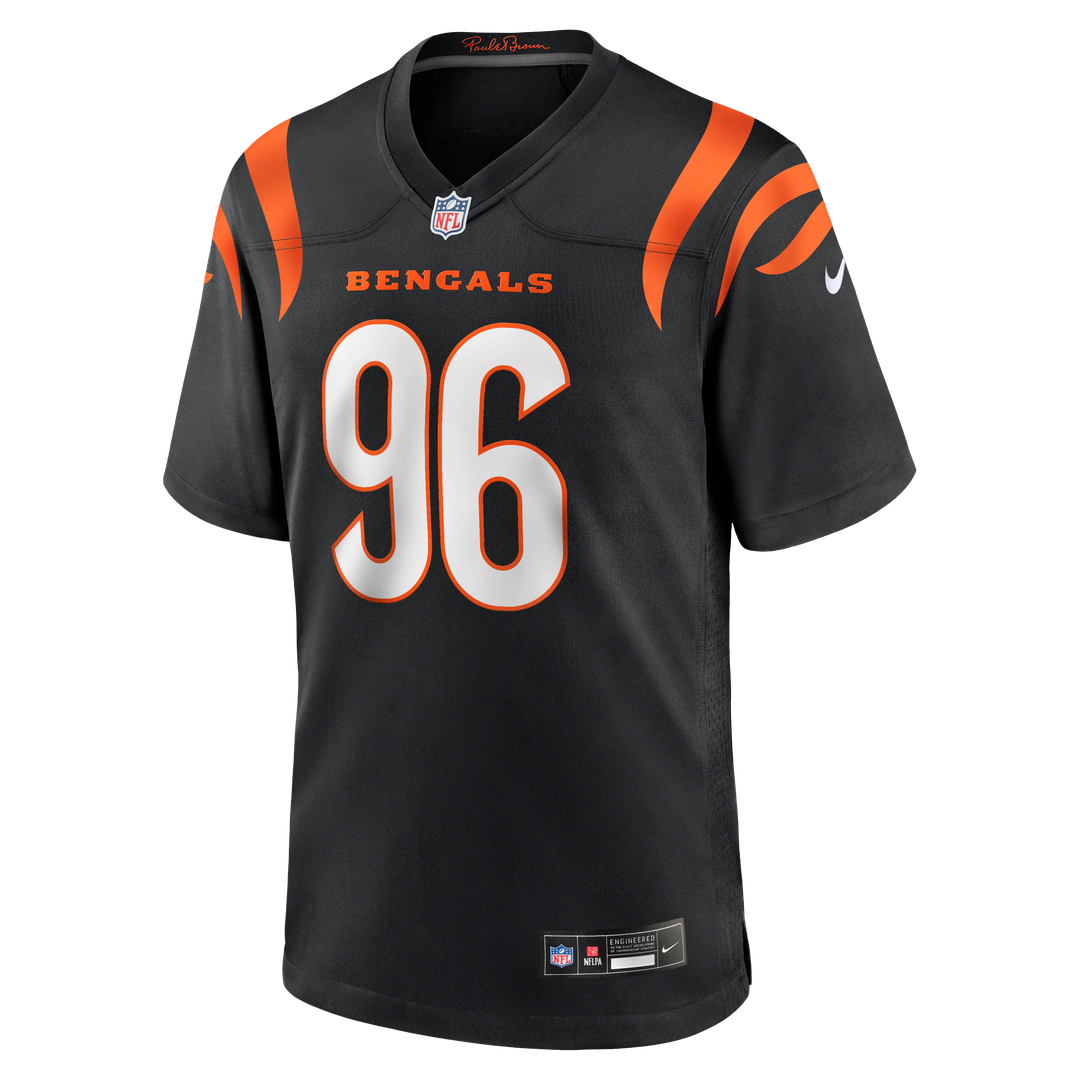 Cam Sample Cincinnati Bengals Game Jersey - Black