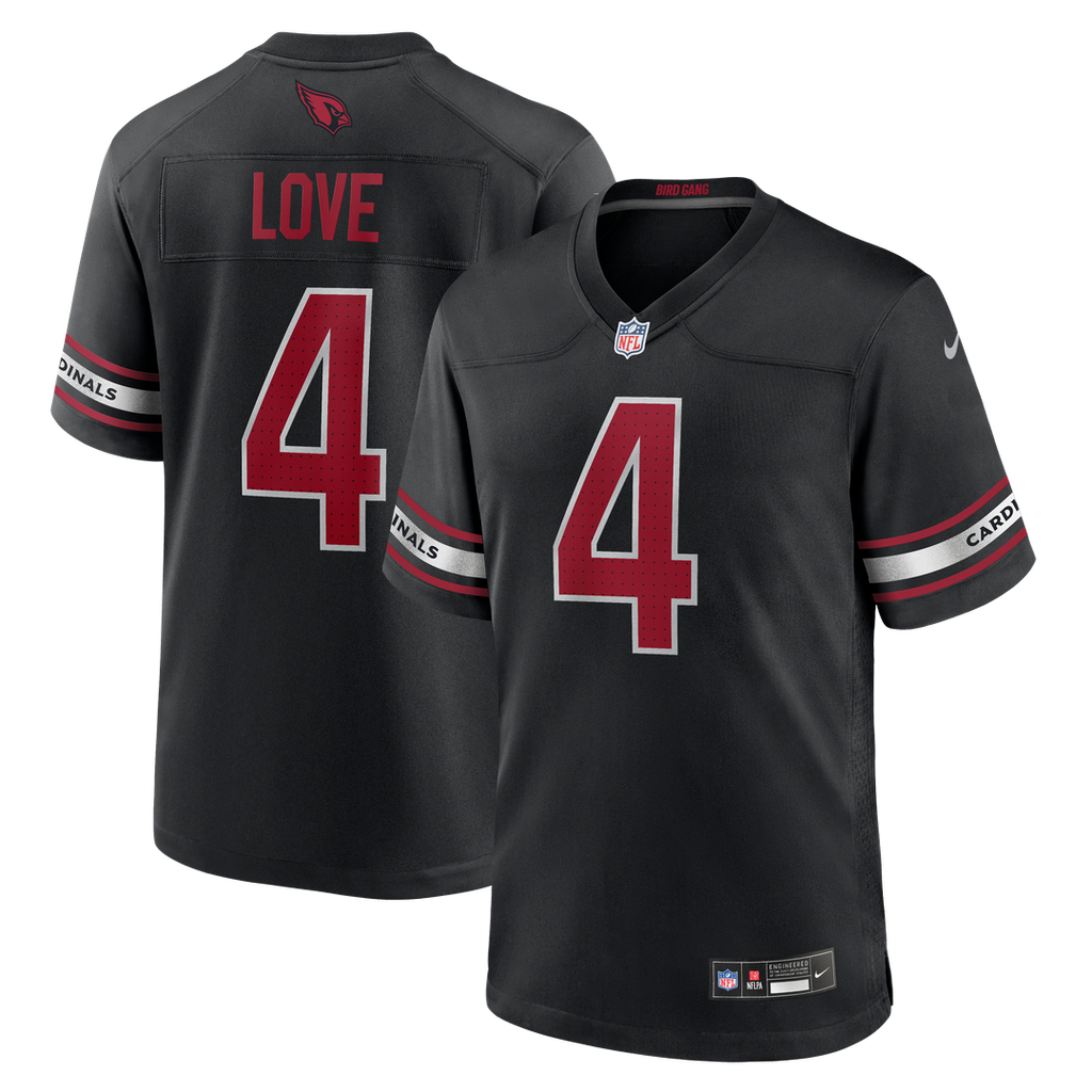 Jeremiyah Love Arizona Cardinals Game Player Jersey - White