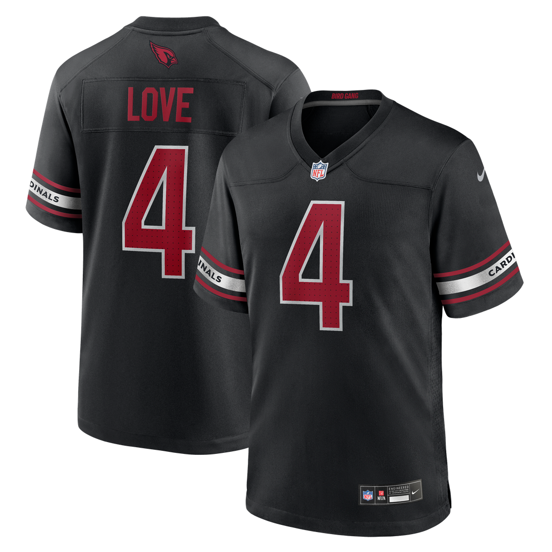 Jeremiyah Love Arizona Cardinals Game Player Jersey - White