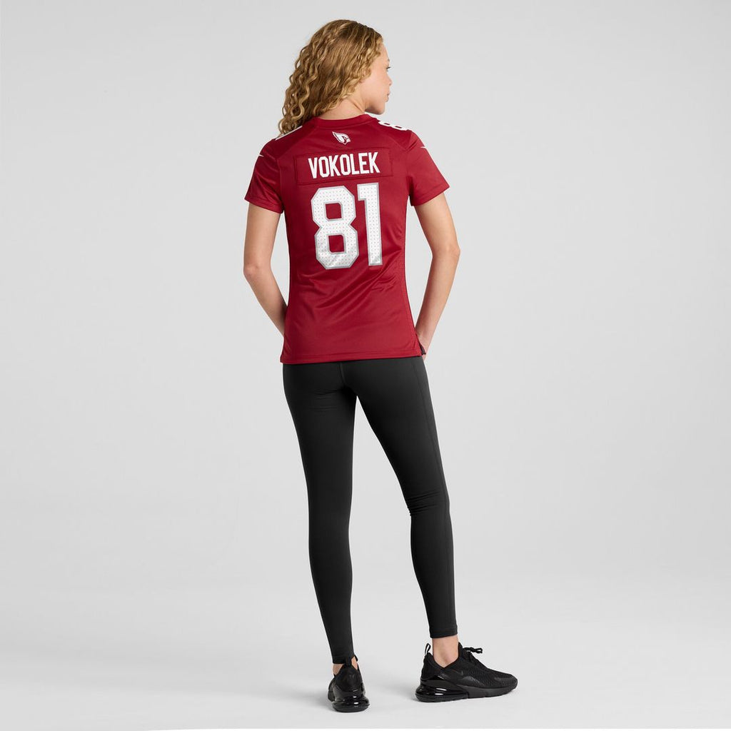 Travis Vokolek Arizona Cardinals Women's Game Jersey - Cardinal