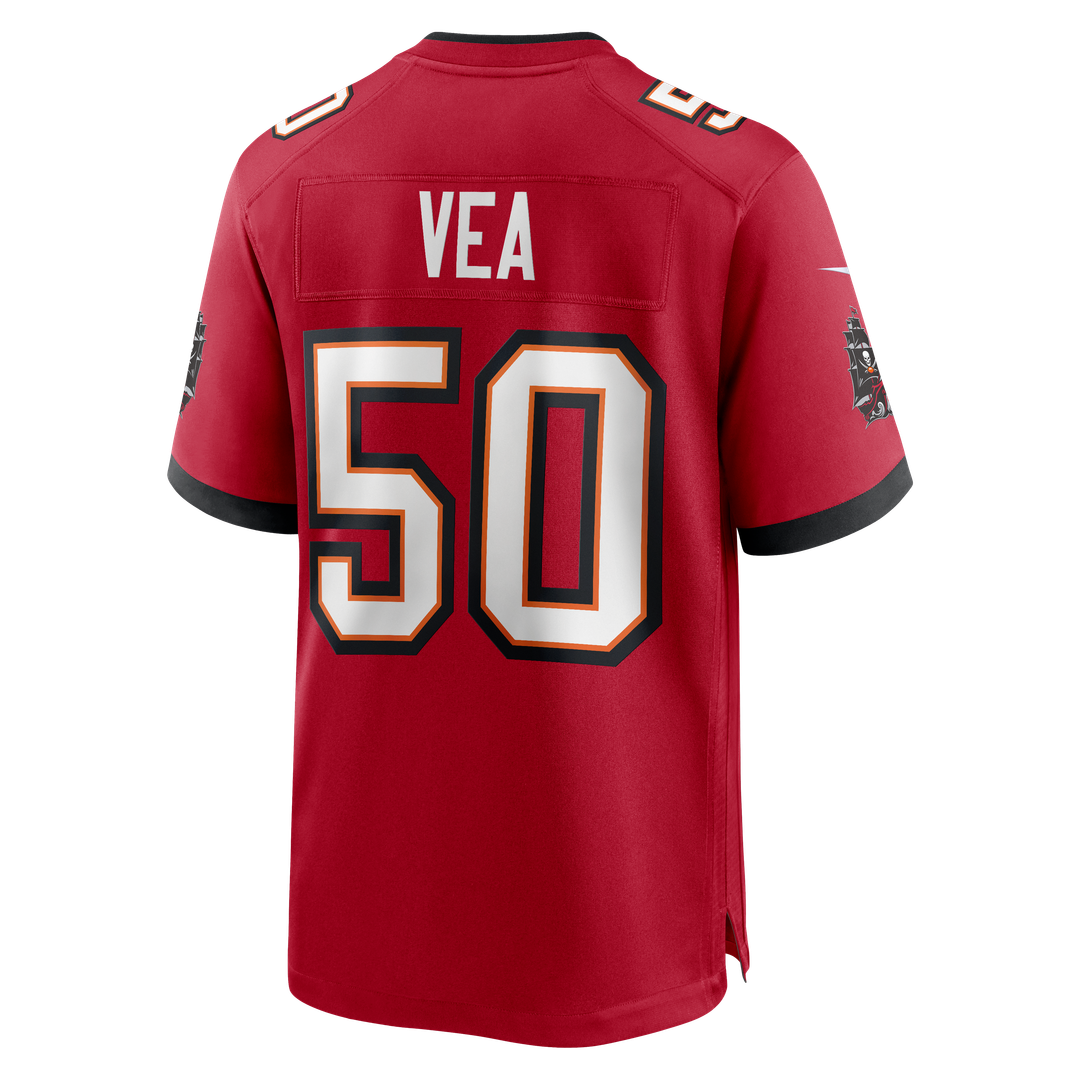 Vita Vea Tampa Bay Buccaneers White Game Jersey - White