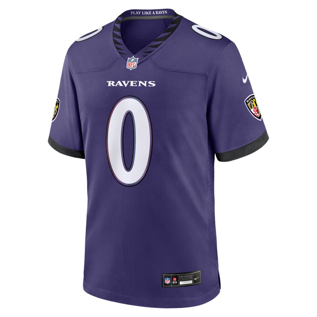 Roquan Smith Baltimore Ravens Team Game Jersey - Purple