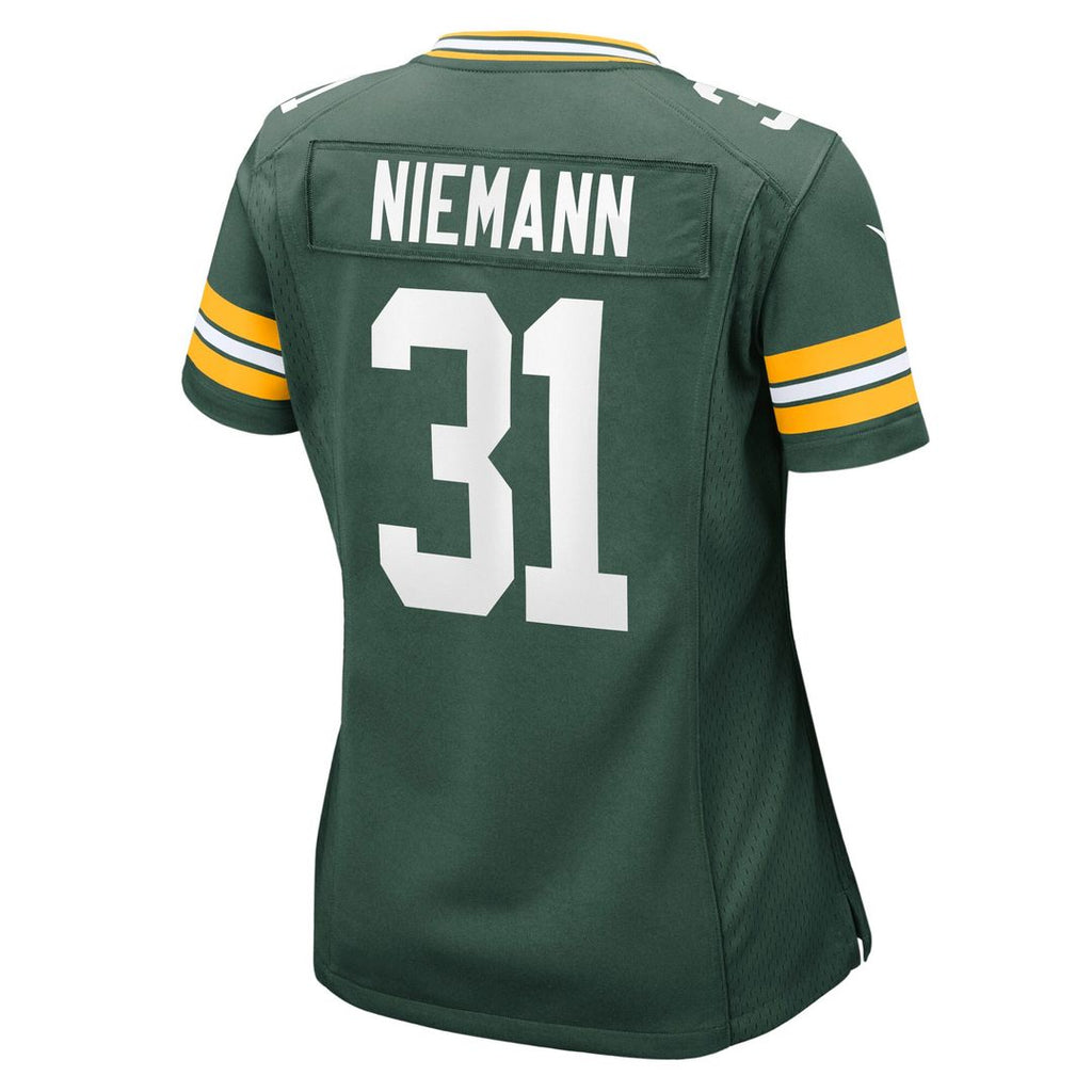 Nick Niemann Green Bay Packers Women's Team Game Jersey - Green