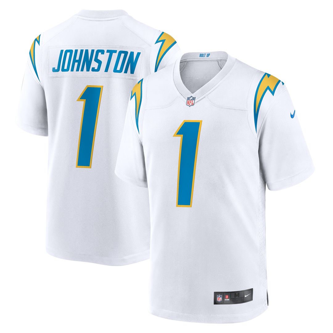 Quentin Johnston Los Angeles Chargers Away Game Jersey - White