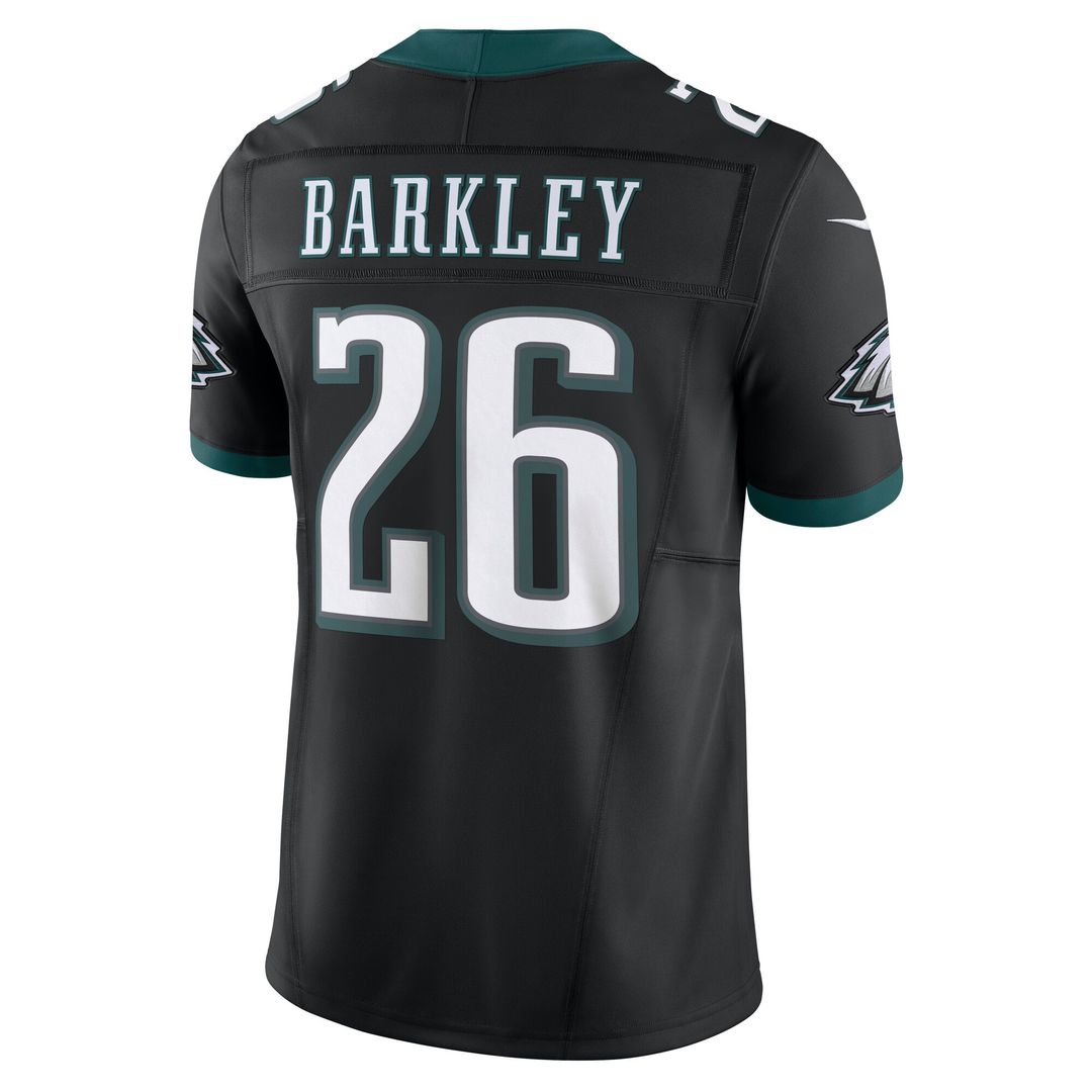 Saquon Barkley Philadelphia Eagles Vapor F.U.S.E. Limited Jersey - Black