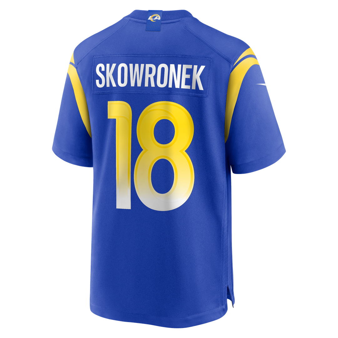 Ben Skowronek Los Angeles Rams Game Jersey - Royal