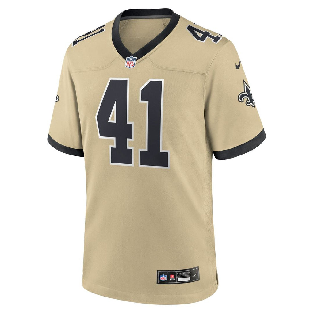 Alvin Kamara New Orleans Saints Game Jersey - Black