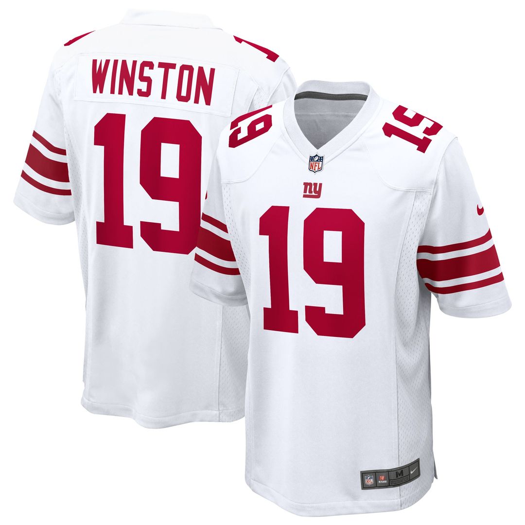 Jameis Winston New York Giants Game Jersey - White