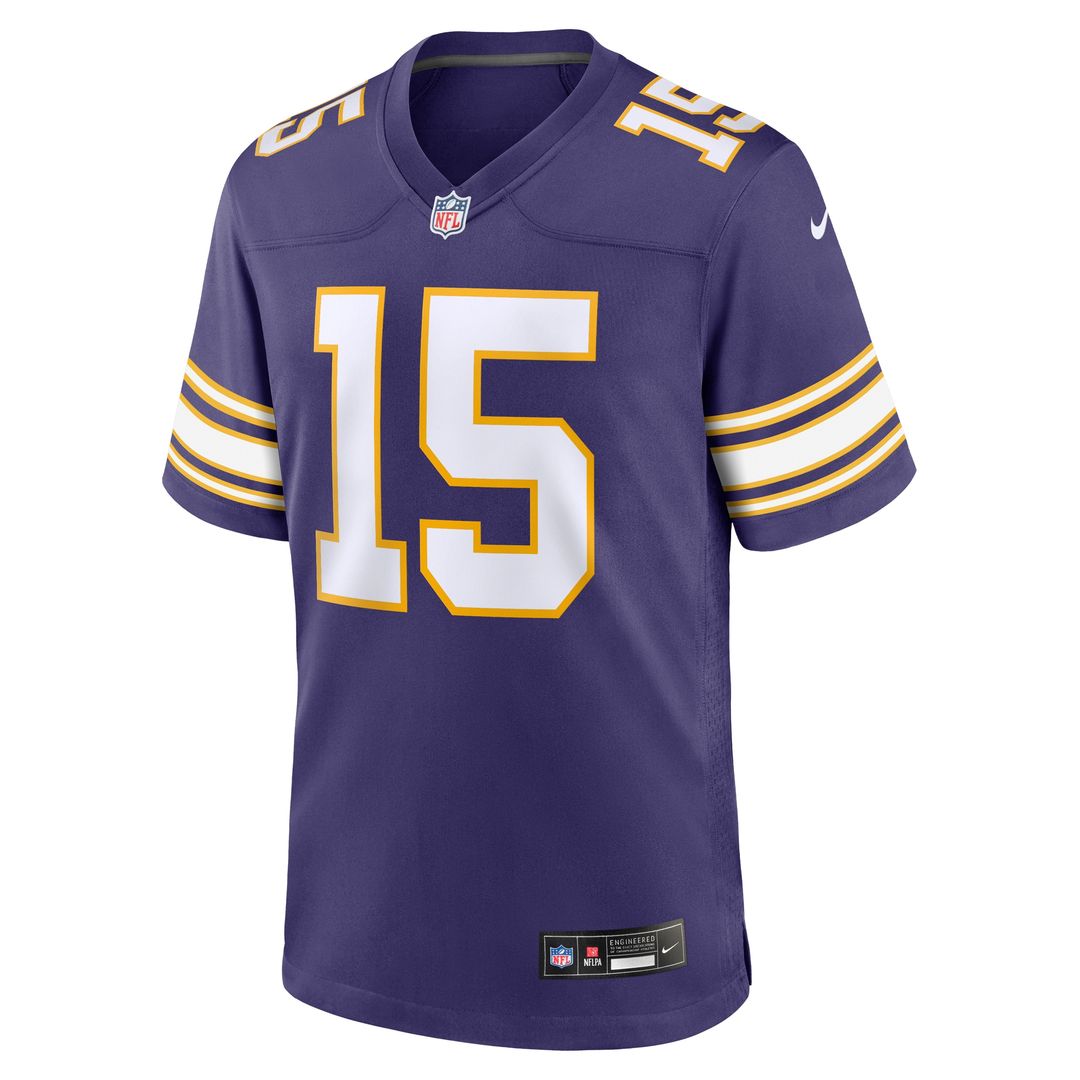 Dallas Turner Minnesota Vikings Game Jersey - White