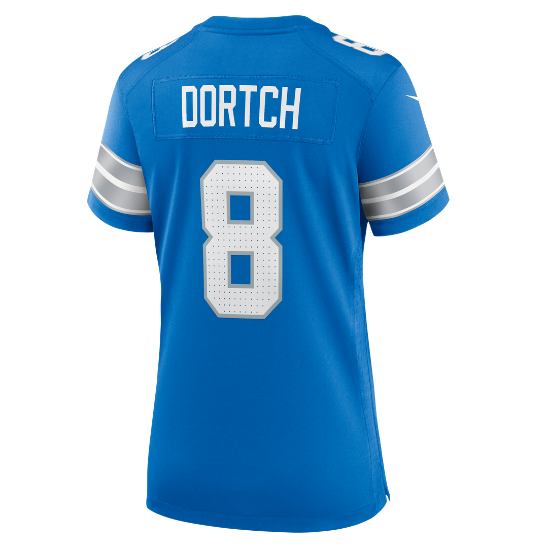 Greg Dortch Detroit Lions Women's Team Game Jersey - Blue