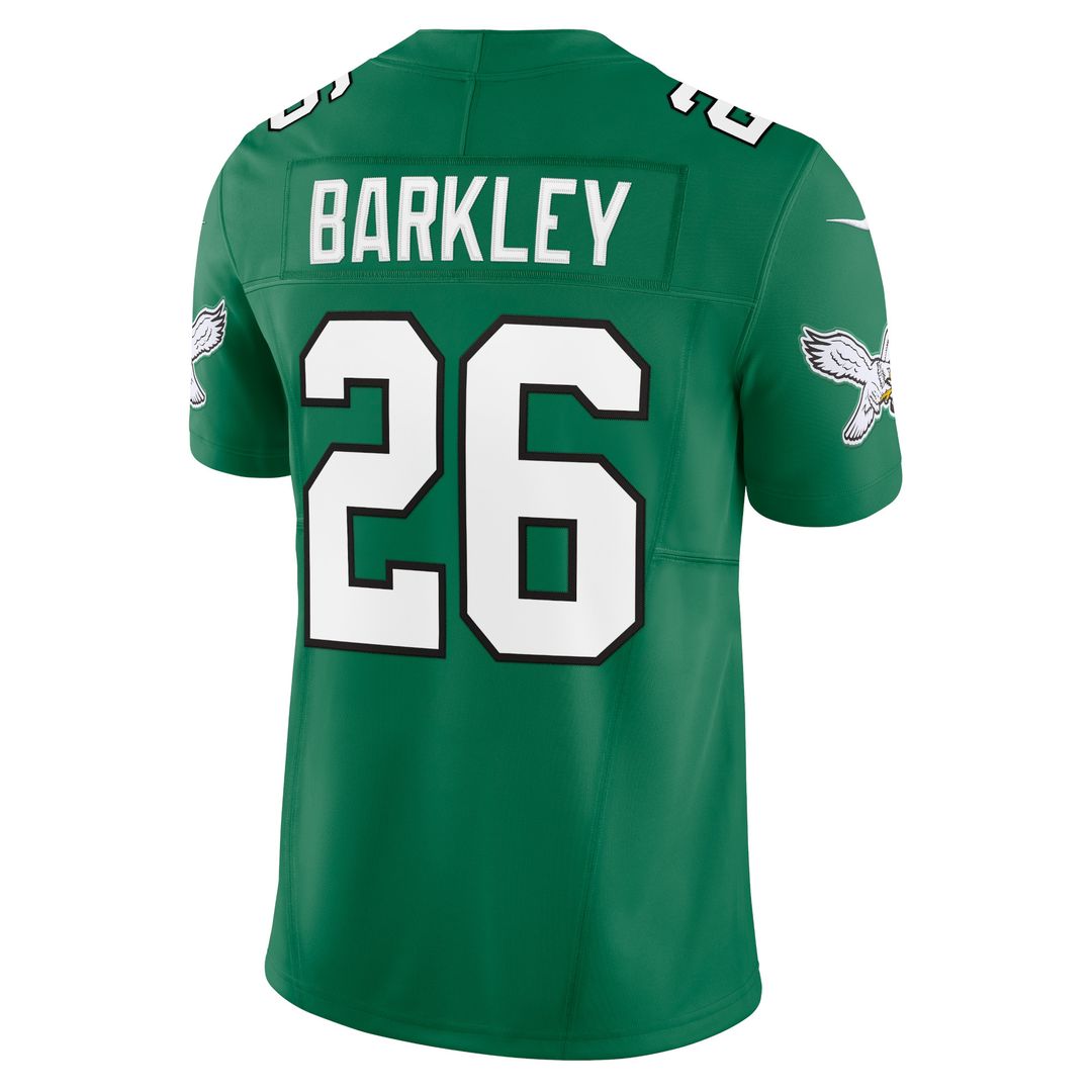 Saquon Barkley Philadelphia Eagles Vapor F.U.S.E. Limited Jersey - Black