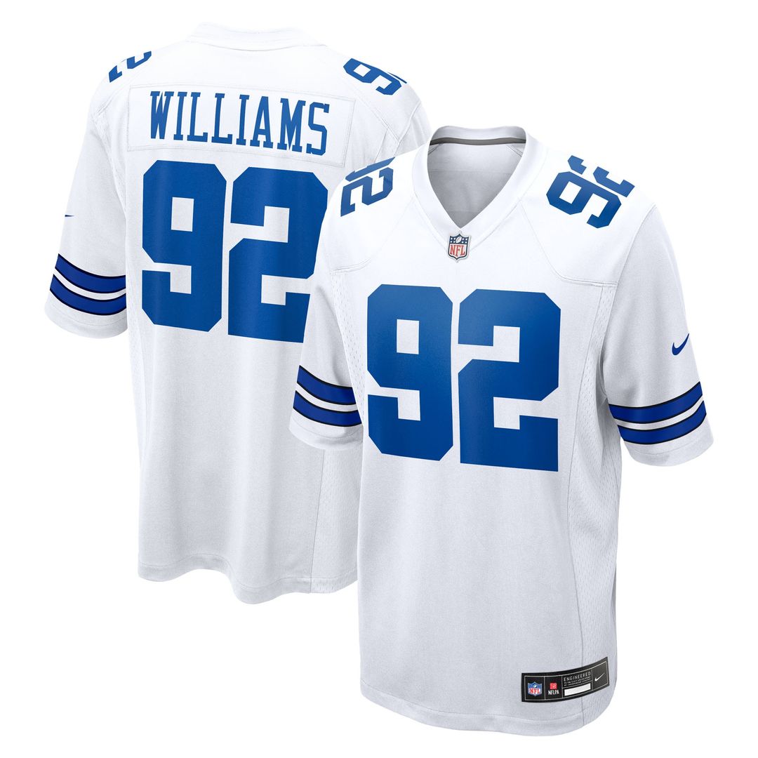 Quinnen Williams Dallas Cowboys Team Game Jersey - Navy