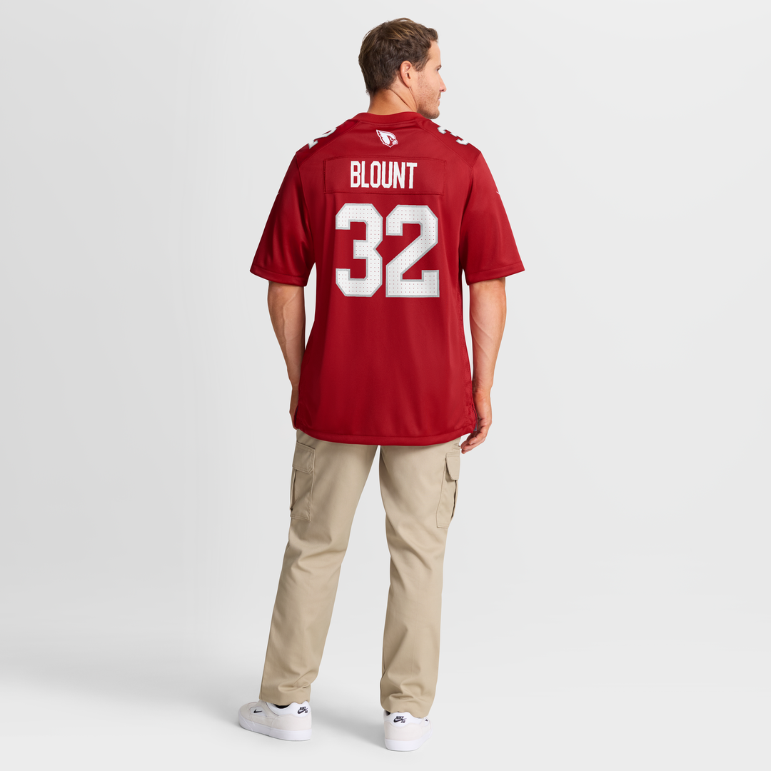 Joey Blount Arizona Cardinals Game Jersey - Cardinal