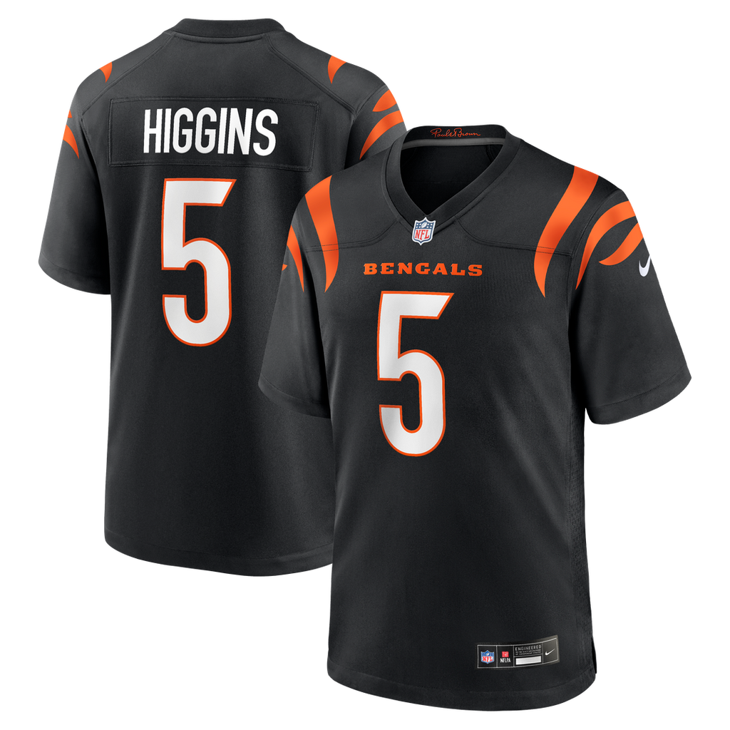 Tee Higgins Cincinnati Bengals Alternate Game Jersey - Orange