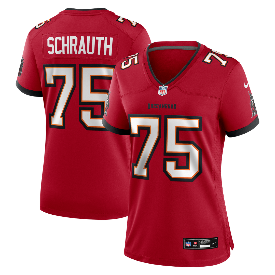 Billy Schrauth Tampa Bay Buccaneers Women's Team Game Jersey - Red