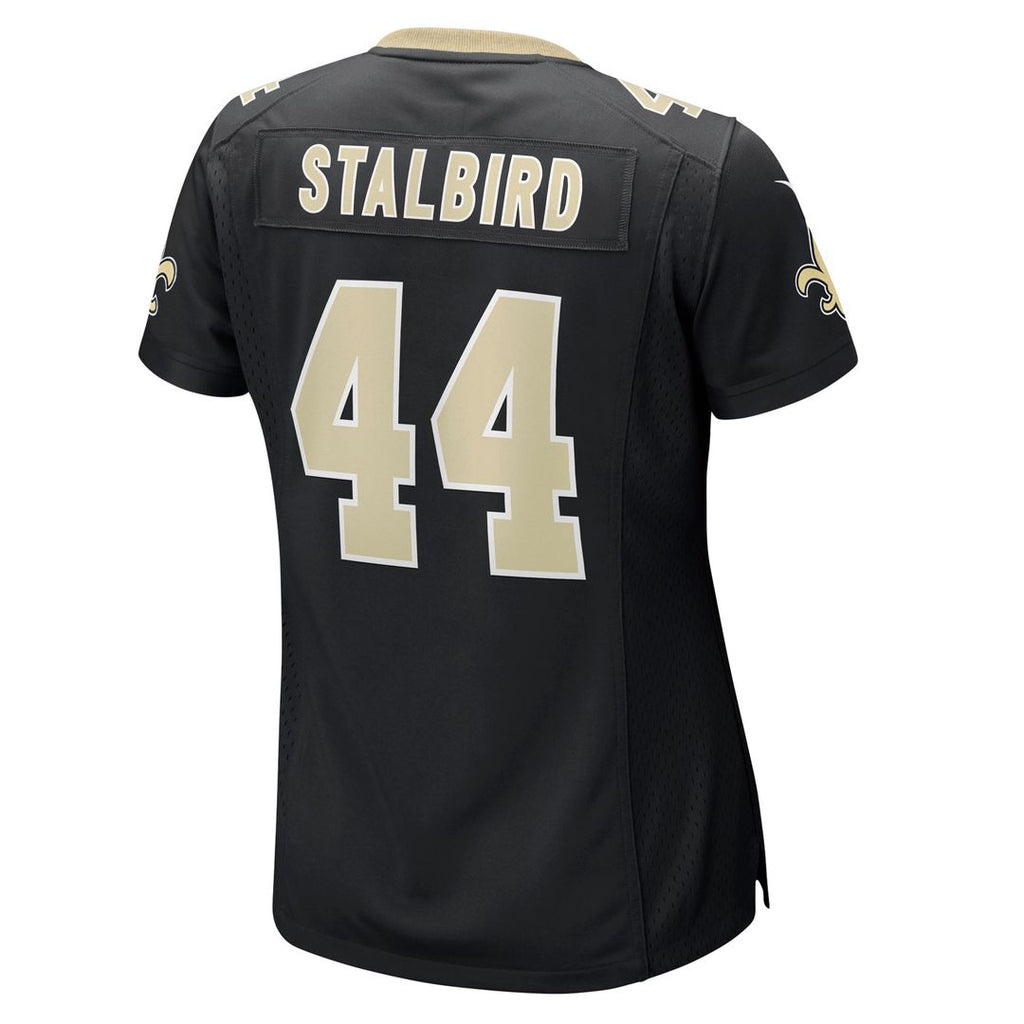 Isaiah Stalbird New Orleans Saints Women's Team Game Jersey - Black