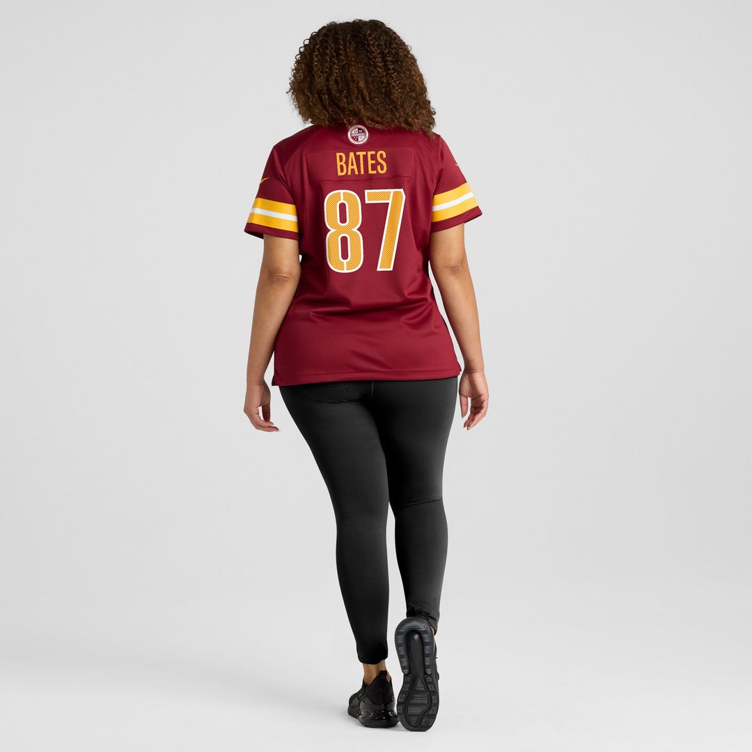 John Bates Washington Commanders Women's Game Jersey - Burgundy