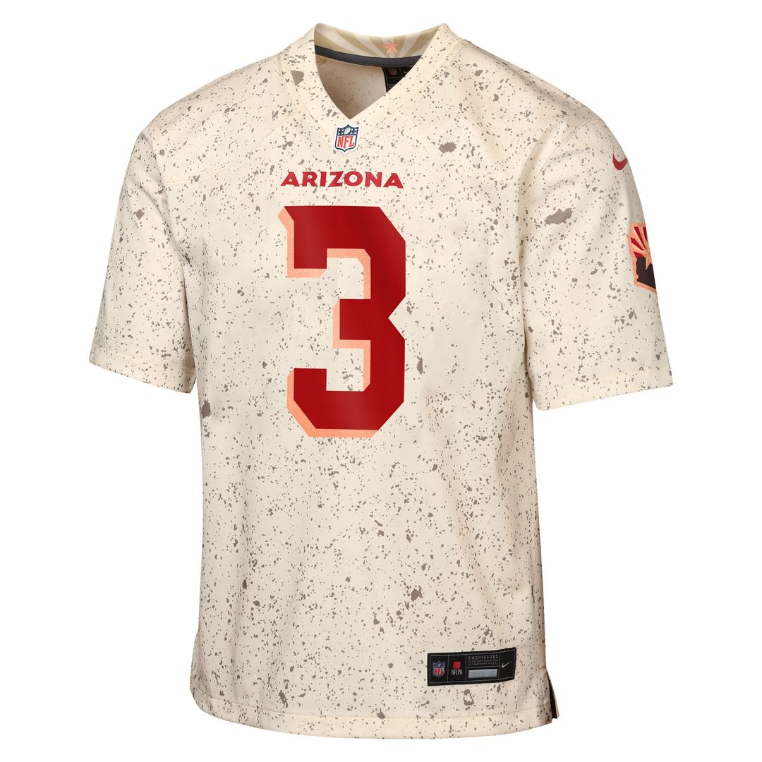 Budda Baker Arizona Cardinals Youth 2025 Rivalries Collection Game Jersey - Natural