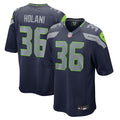 George Holani Seattle Seahawks Team Game Jersey - College Navy