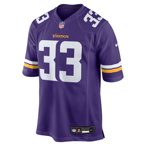 Aaron Jones Minnesota Vikings Game Player Jersey - Purple