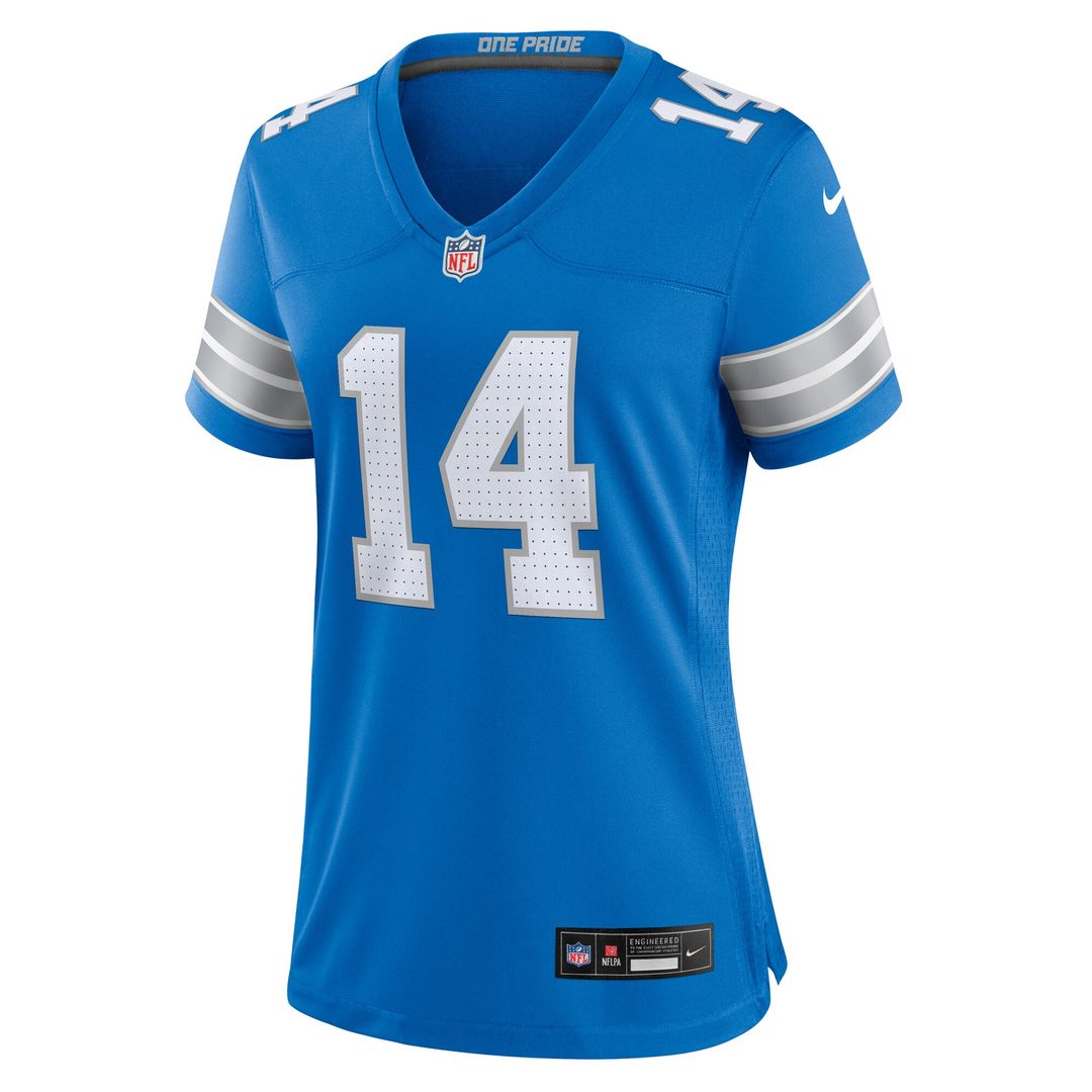Amon-Ra St. Brown Detroit Lions Women's Team Game Jersey - Blue
