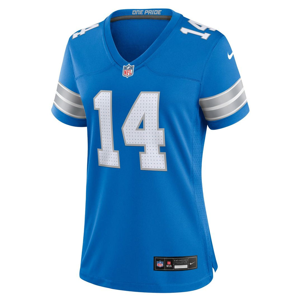 Amon-Ra St. Brown Detroit Lions Women's Team Game Jersey - Blue
