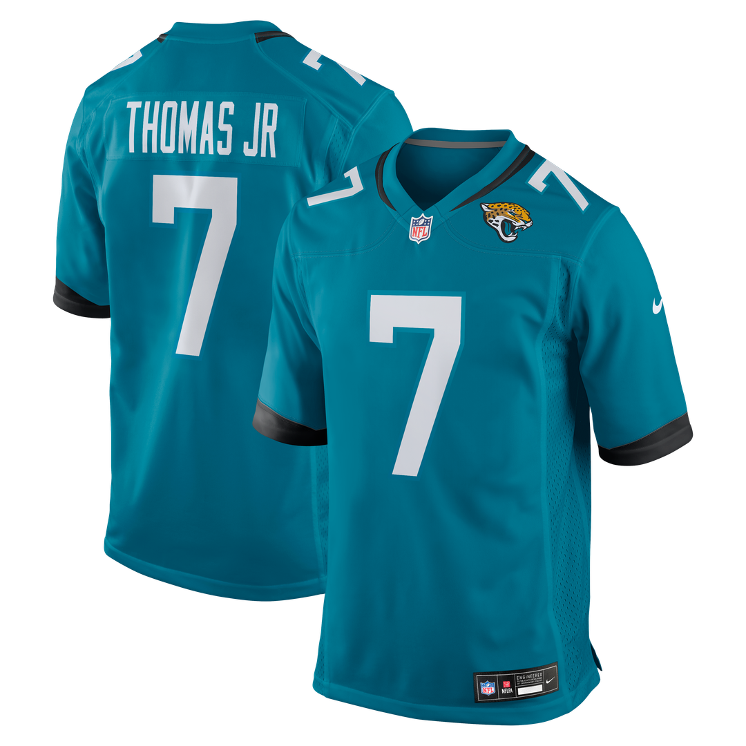 Brian Thomas Jr Jacksonville Jaguars Player Game Jersey - Teal