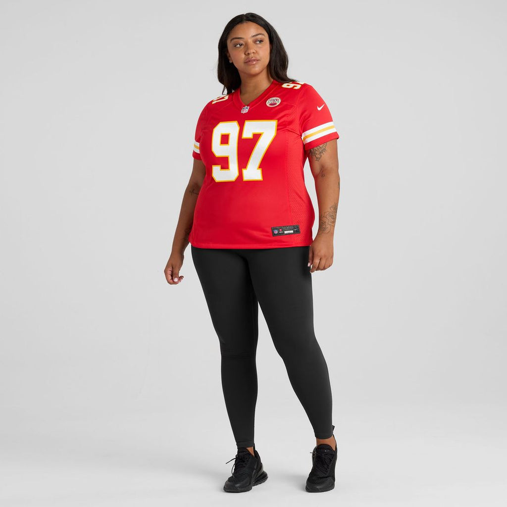 Ashton Gillotte Kansas City Chiefs Women's Team Game Jersey - Red