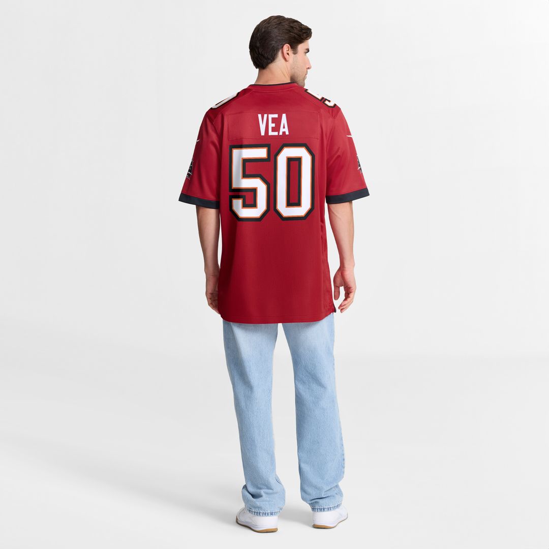 Vita Vea Tampa Bay Buccaneers Game Jersey - Red
