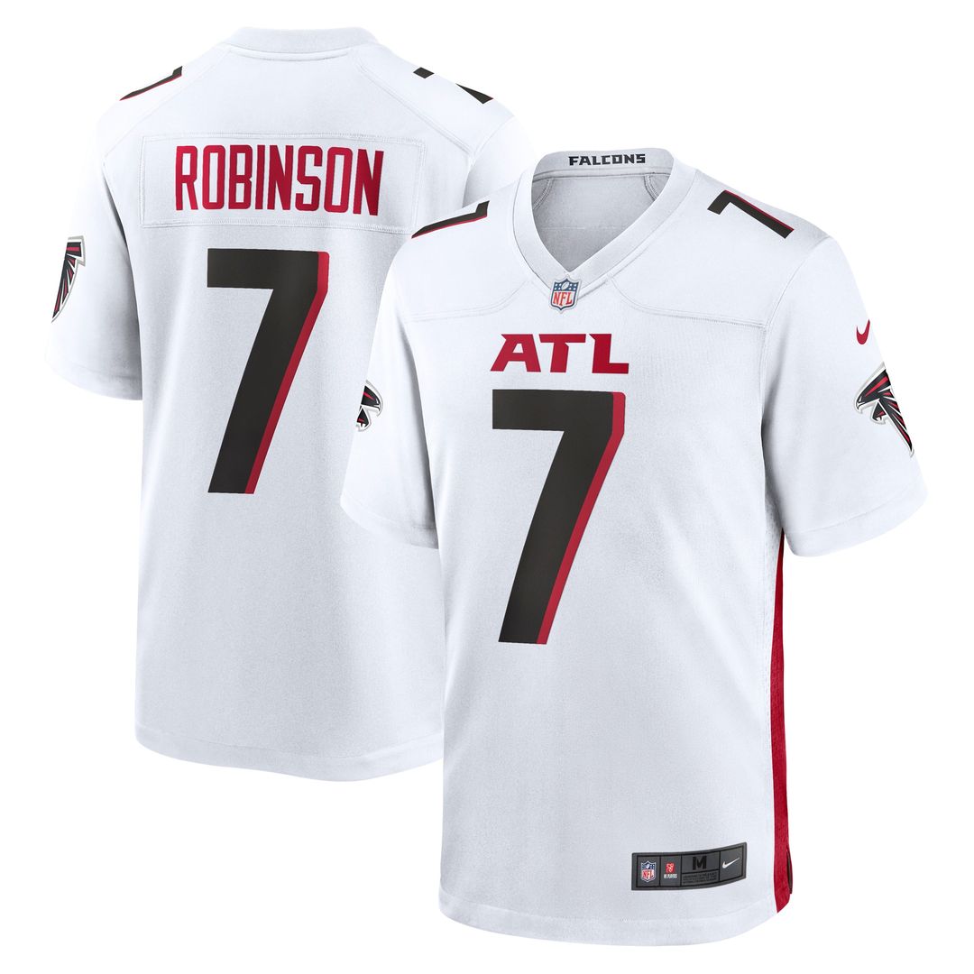 Bijan Robinson Atlanta Falcons Game Jersey - Black