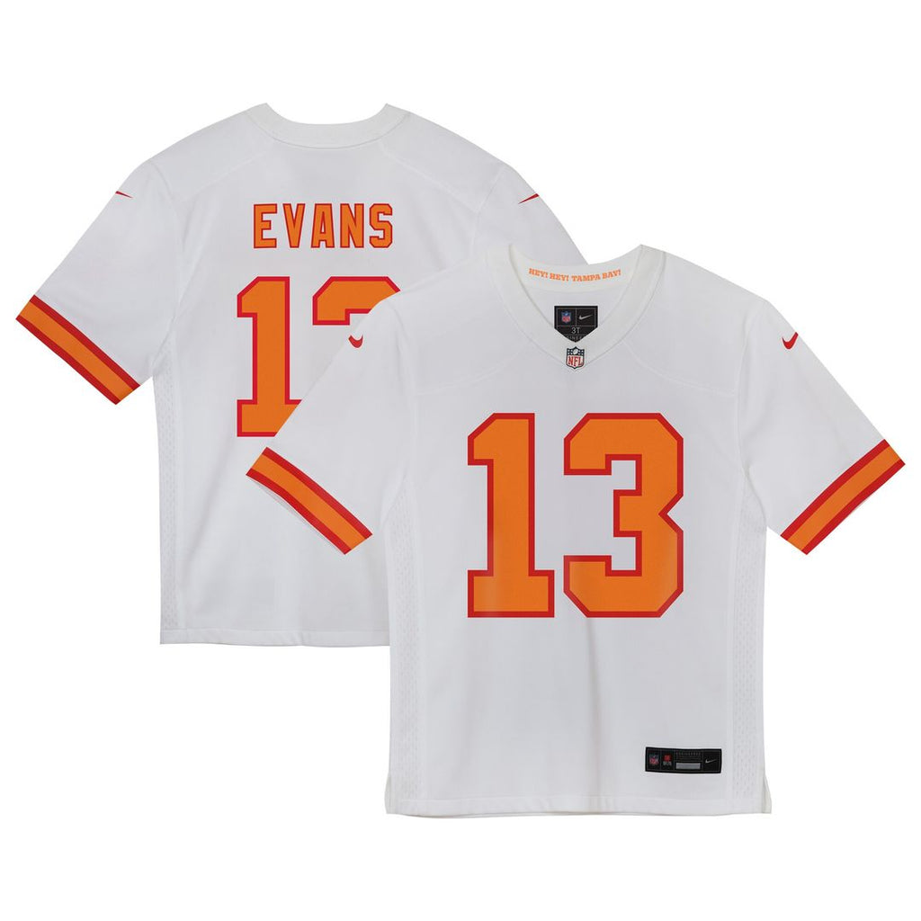 Mike Evans '76 Tampa Bay Buccaneers Preschool Game Jersey - White