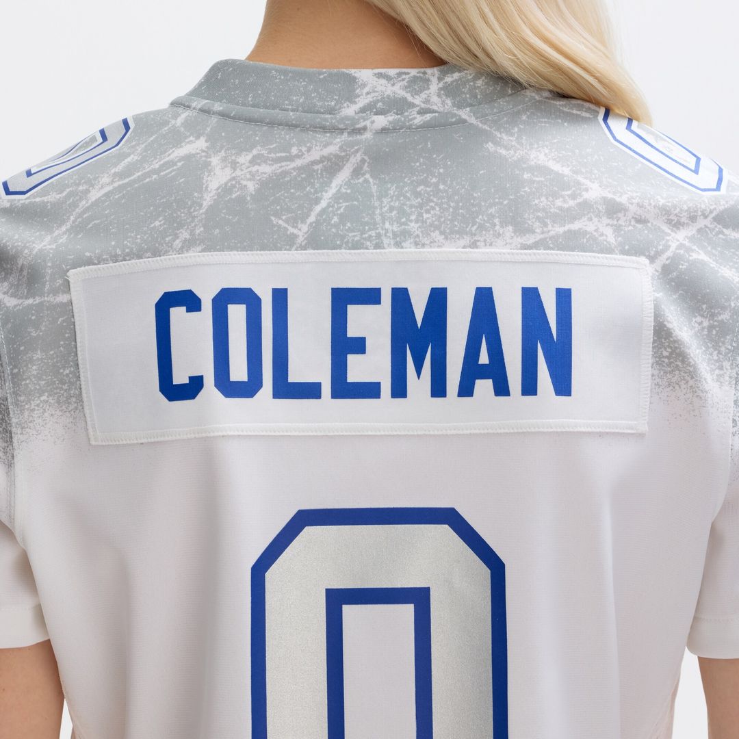 Keon Coleman Buffalo Bills Women's 2025 Rivalries Collection Game Jersey - White
