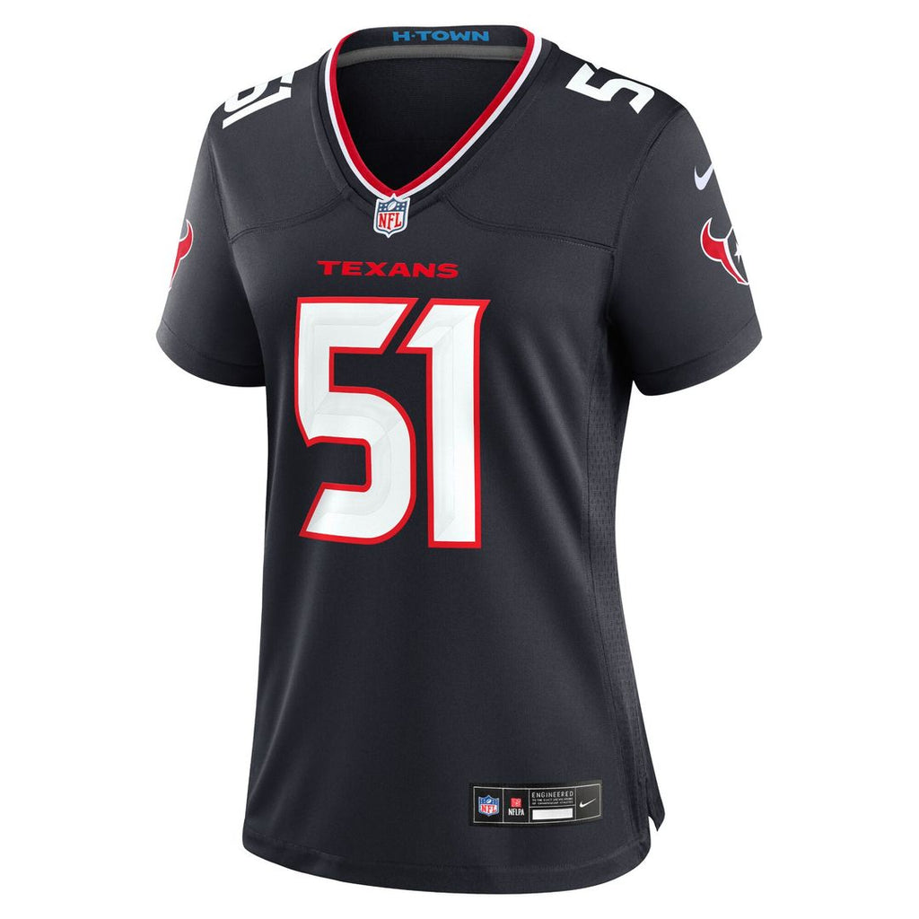 Will Anderson Jr. Houston Texans Women's Alternate Game Jersey - Red