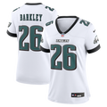 Saquon Barkley Philadelphia Eagles Women's Game Jersey - White