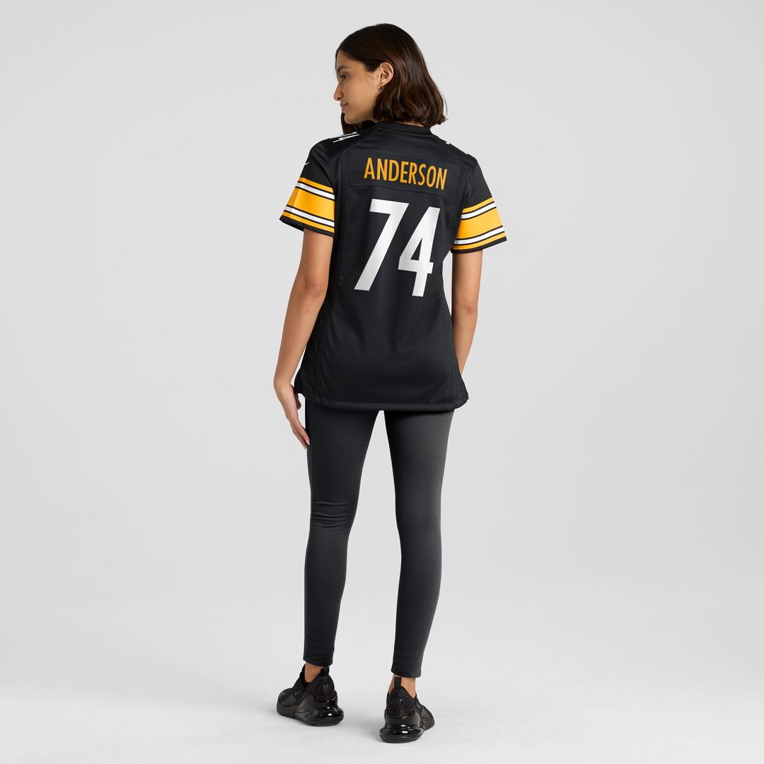 Spencer Anderson Pittsburgh Steelers Women's Game Jersey - Black